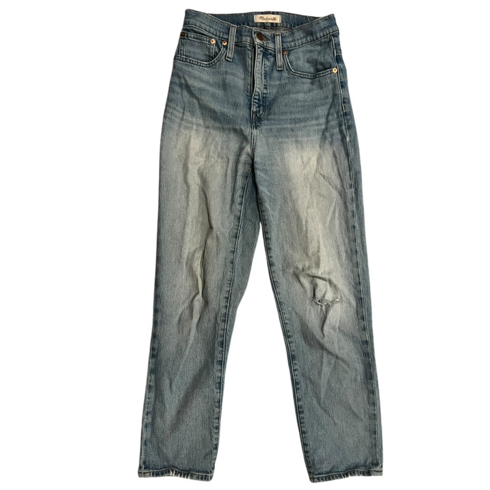 Madewell Classic Straight Jean | Light Wash | Size 26